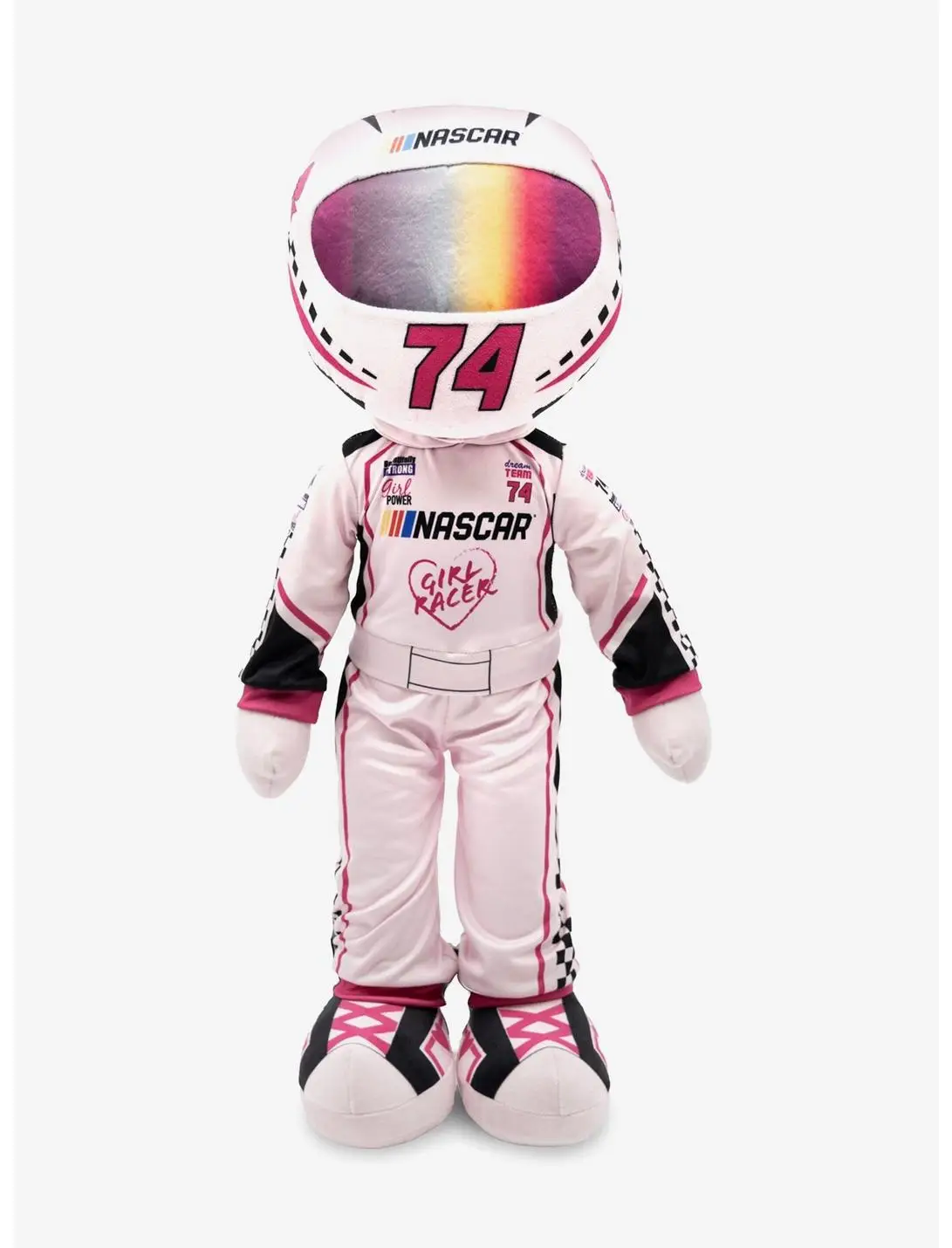 NASCAR Sophie Speedster Racecar Driver Plush Figure