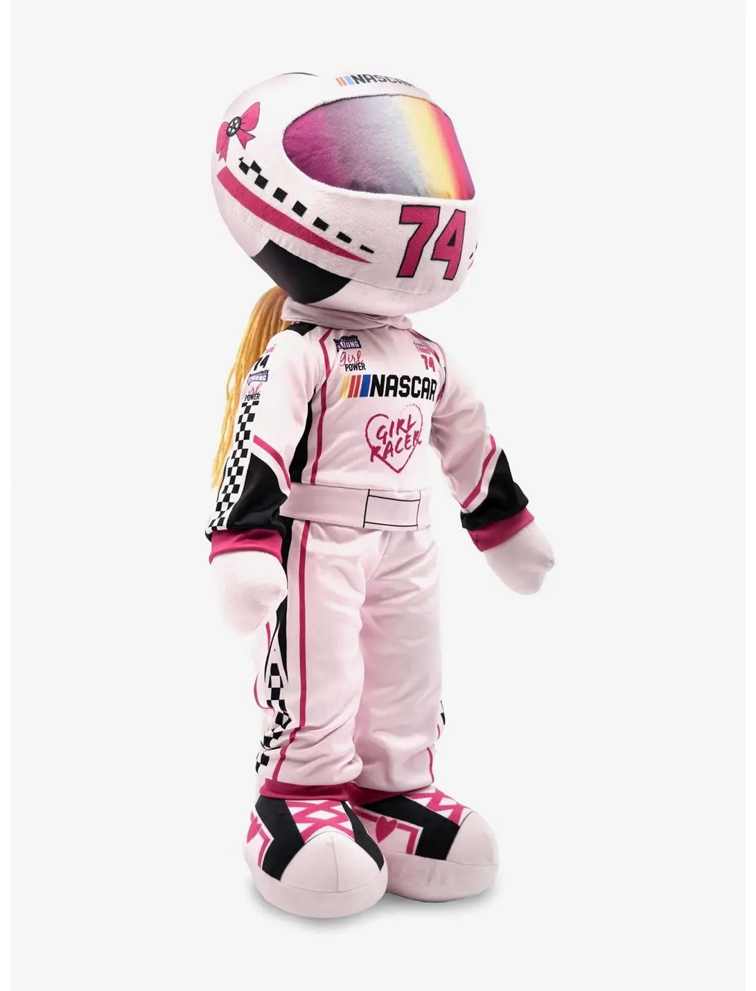 NASCAR Sophie Speedster Racecar Driver Plush Figure