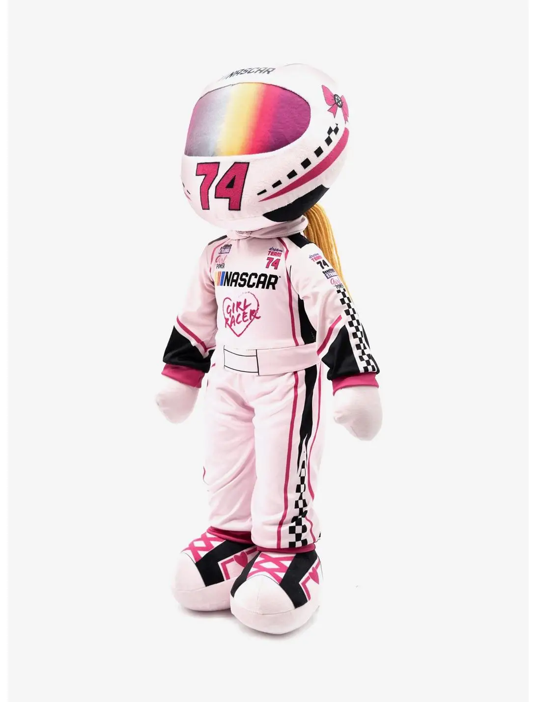 NASCAR Sophie Speedster Racecar Driver Plush Figure
