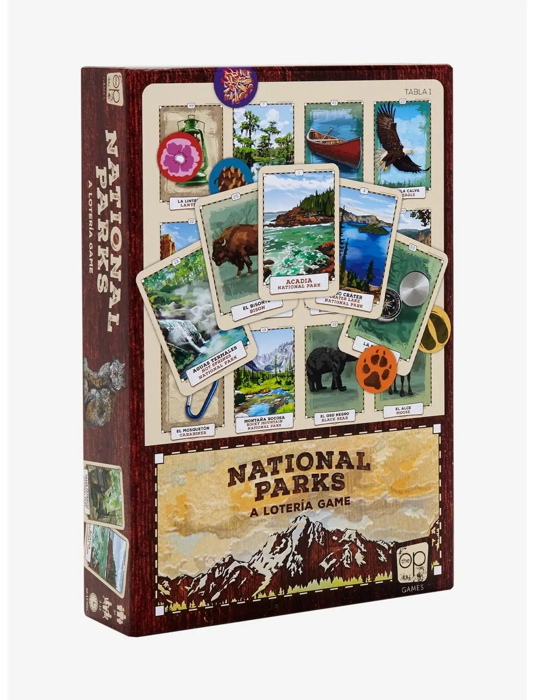 National Parks Lotería Game