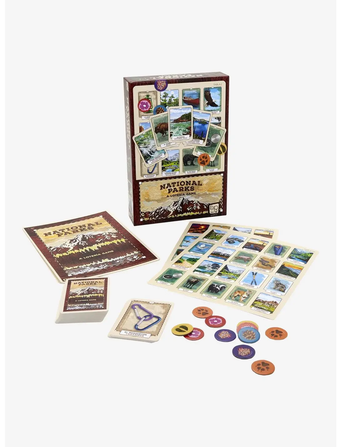 National Parks Lotería Game