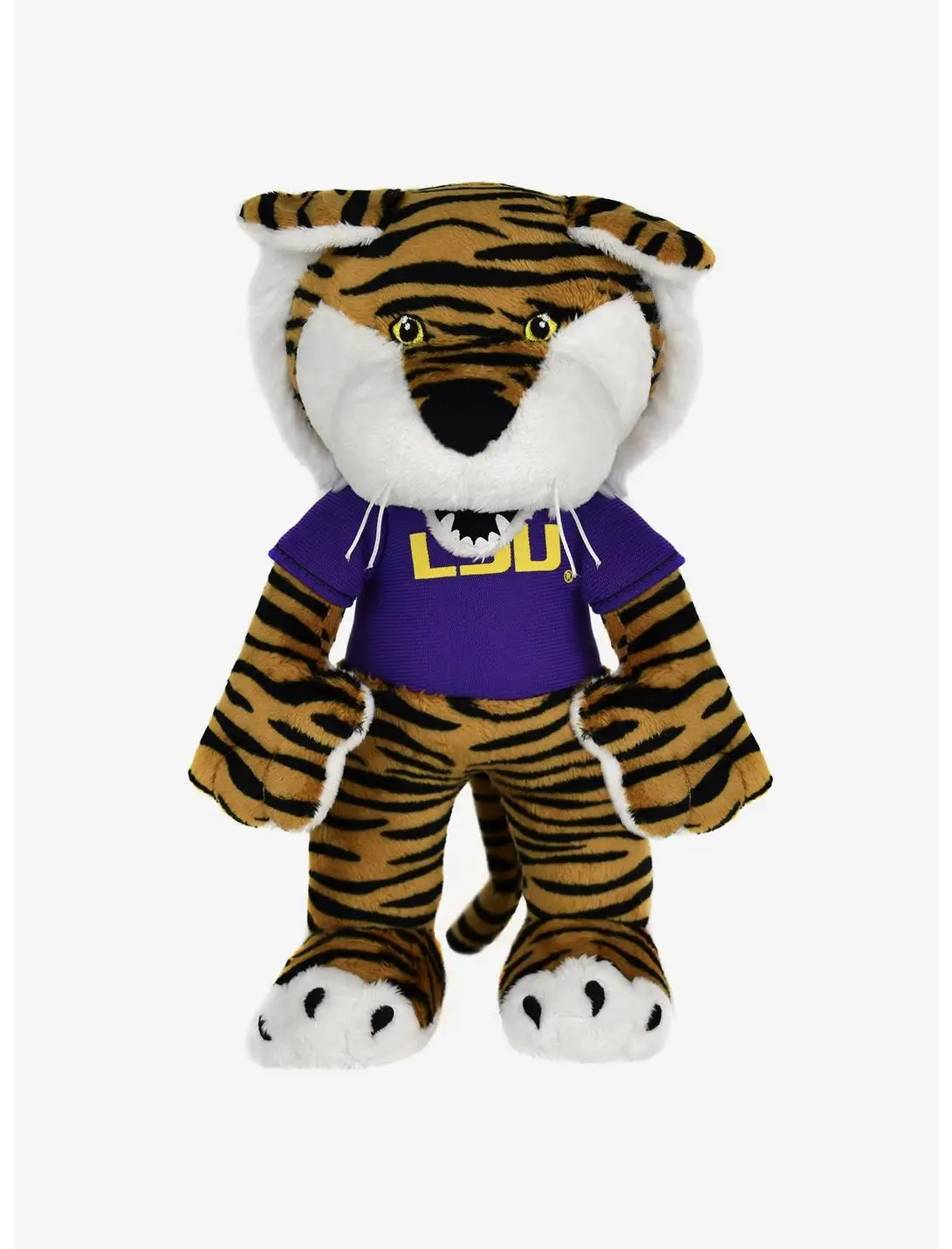 NCAA LSU Mike The Tiger 10" Bleacher Creatures Mascot Plush Figures
