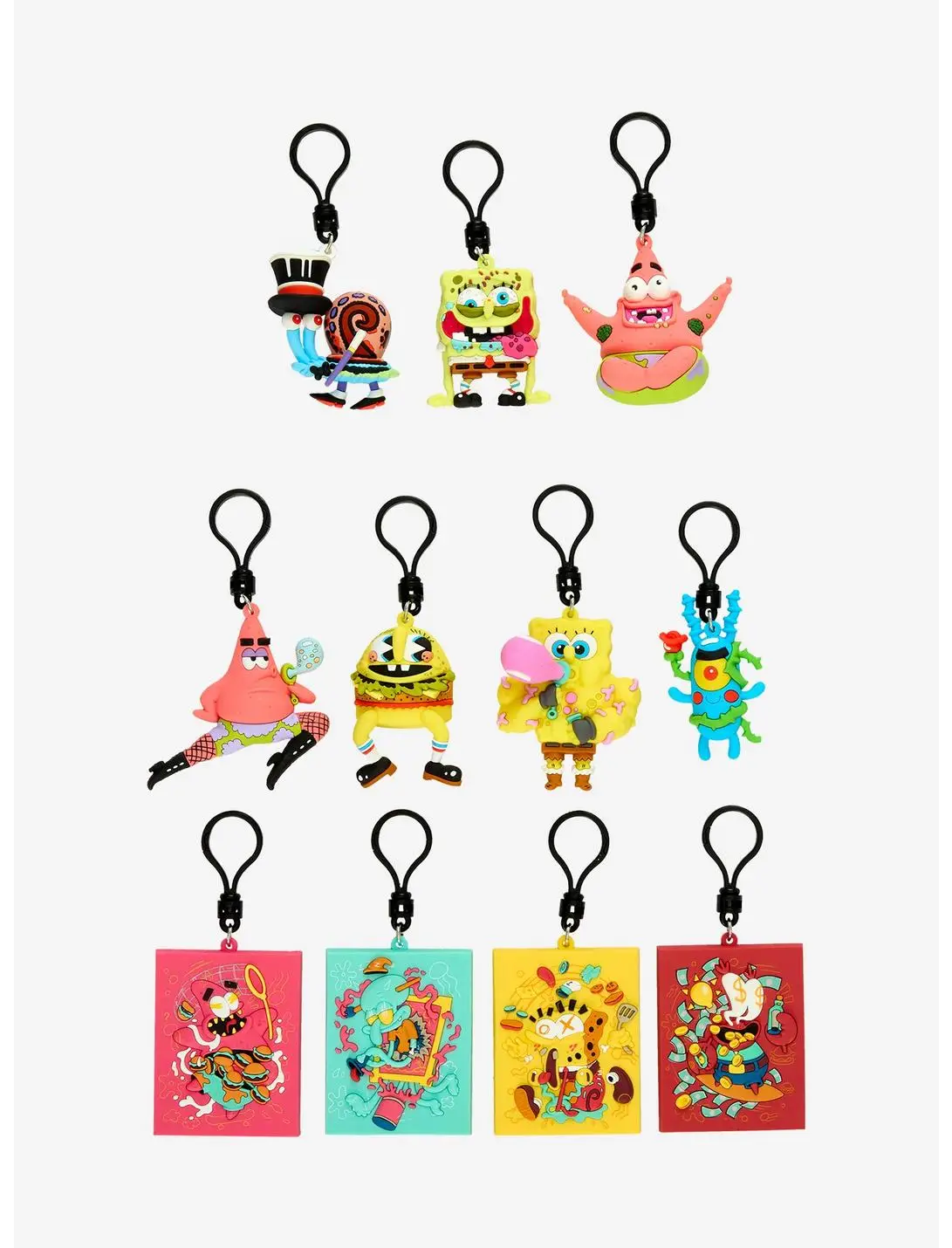 Nickelodeon SpongeBob SquarePants Characters Blind Bag Figural Bag Clip