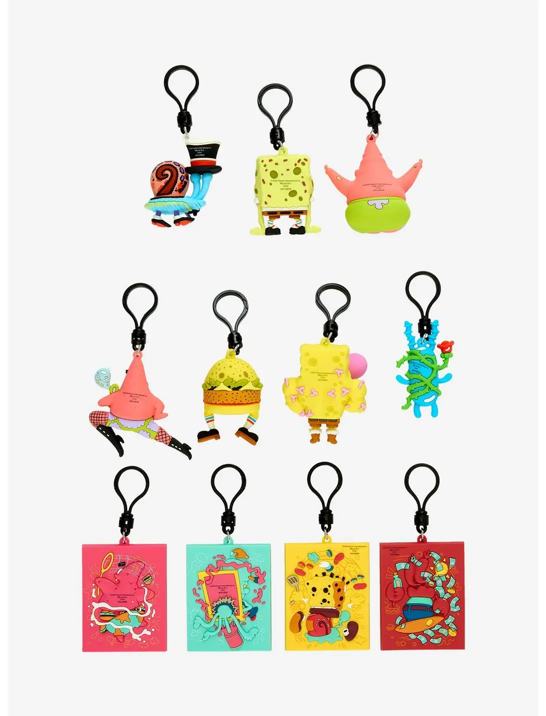Nickelodeon SpongeBob SquarePants Characters Blind Bag Figural Bag Clip