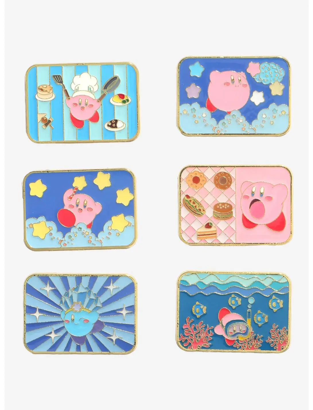 Nintendo Kirby Scenes Blind Box Enamel Pin - BoxLunch Exclusive
