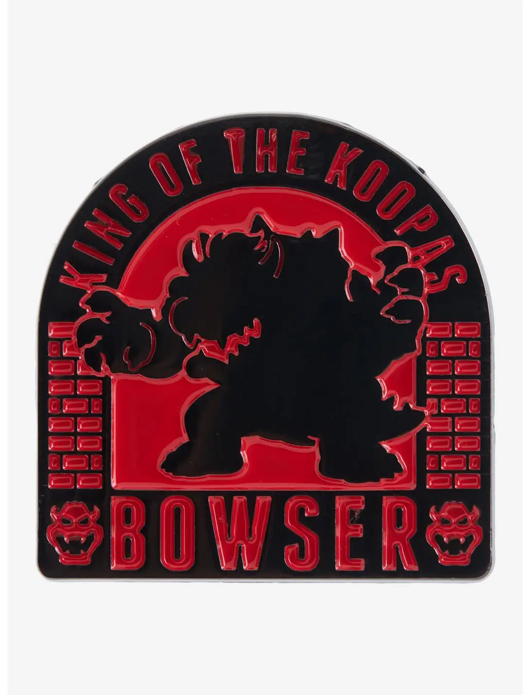 Nintendo Super Mario Bros. Bowser Silhouette Enamel Pin - BoxLunch Exclusive
