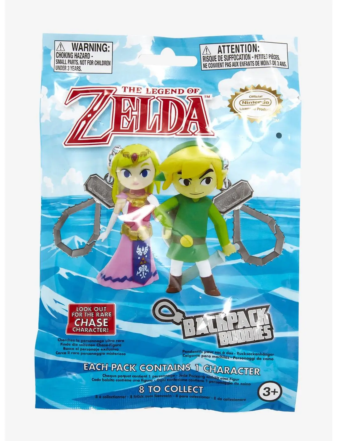 Nintendo The Legend of Zelda Backpack Buddies Blind Bag Keychain