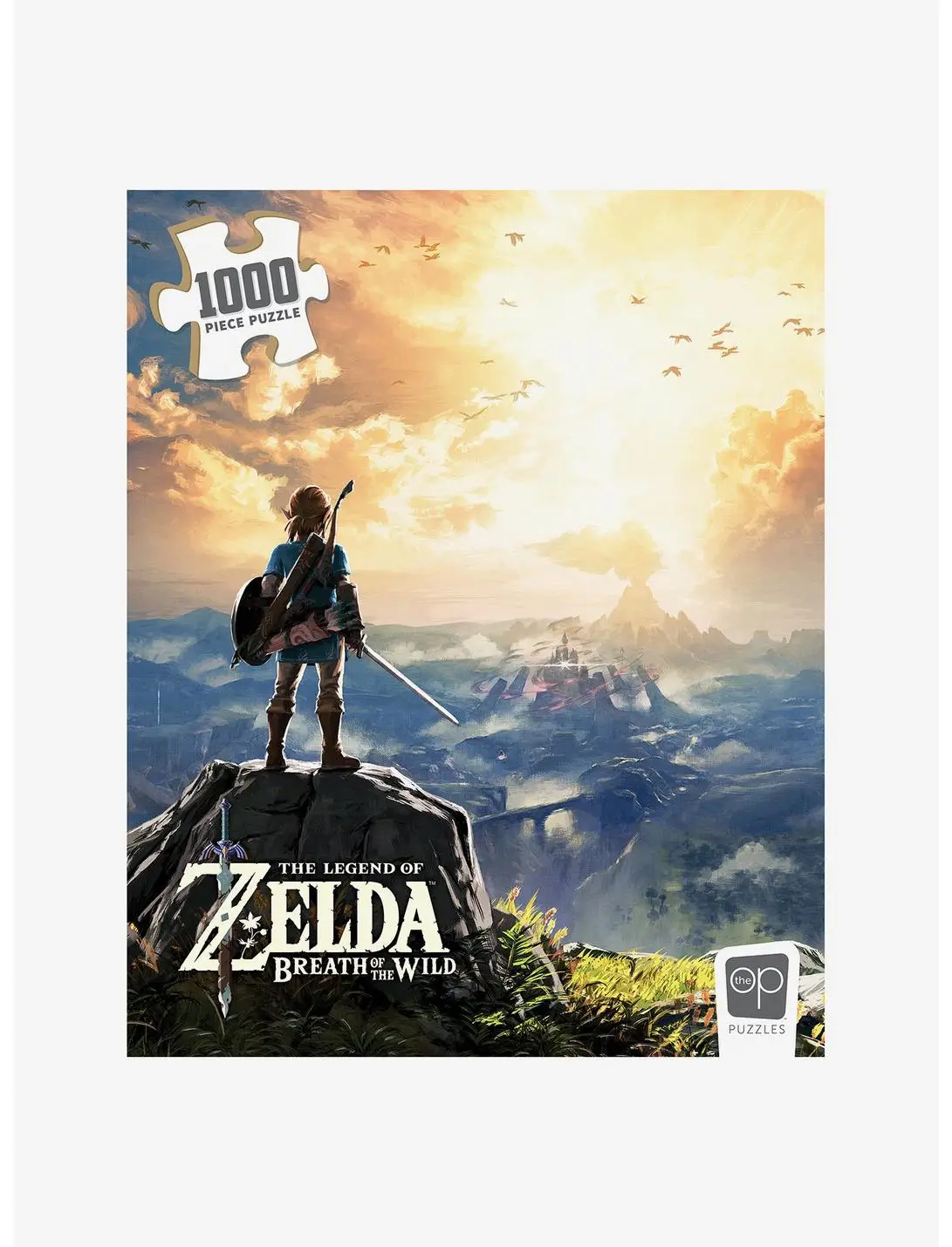 Nintendo The Legend of Zelda: Breath Of The Wild Mountain Scene 1,000 Piece Puzzle