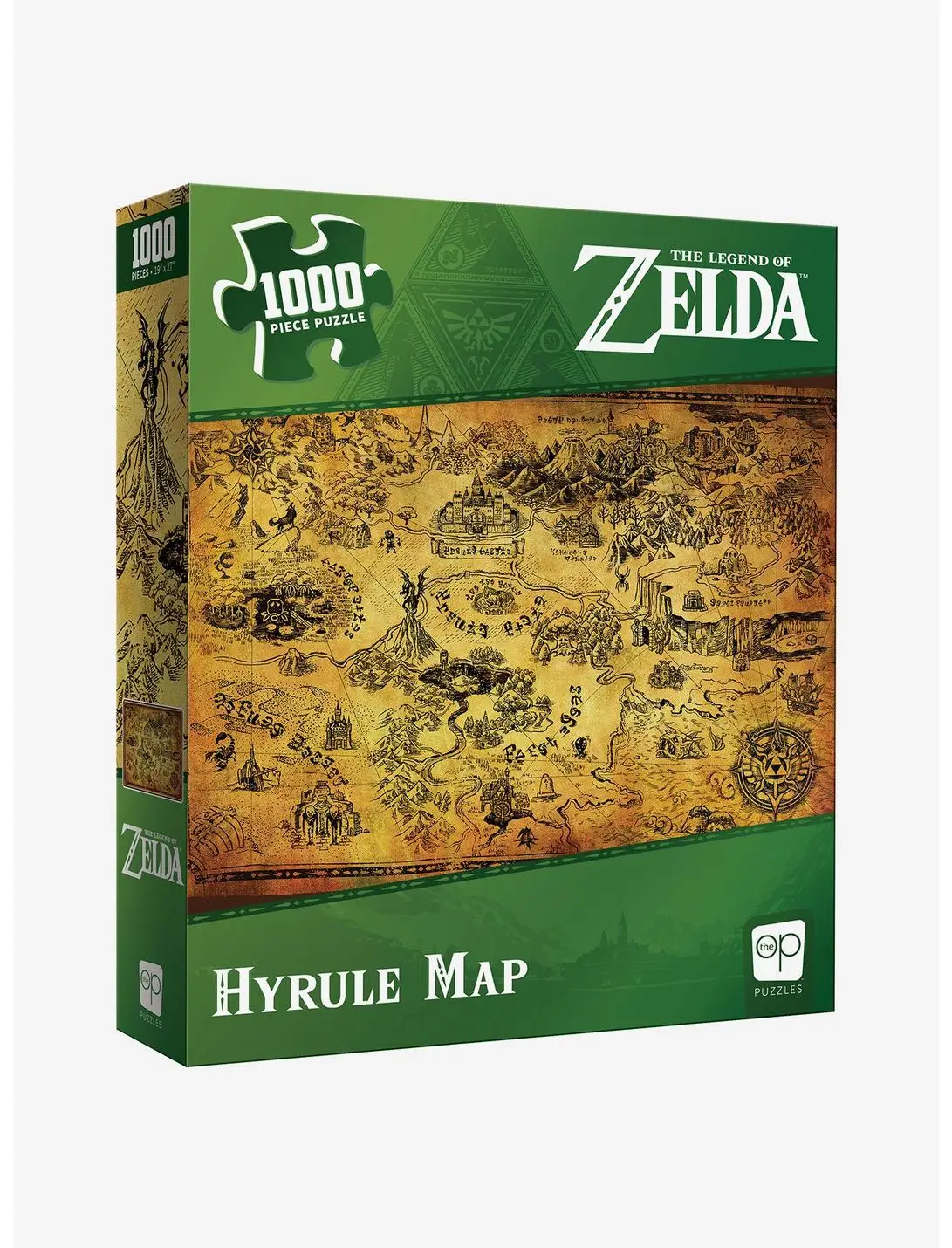 Nintendo The Legend of Zelda Map of Hyrule 1,000 Piece Puzzle