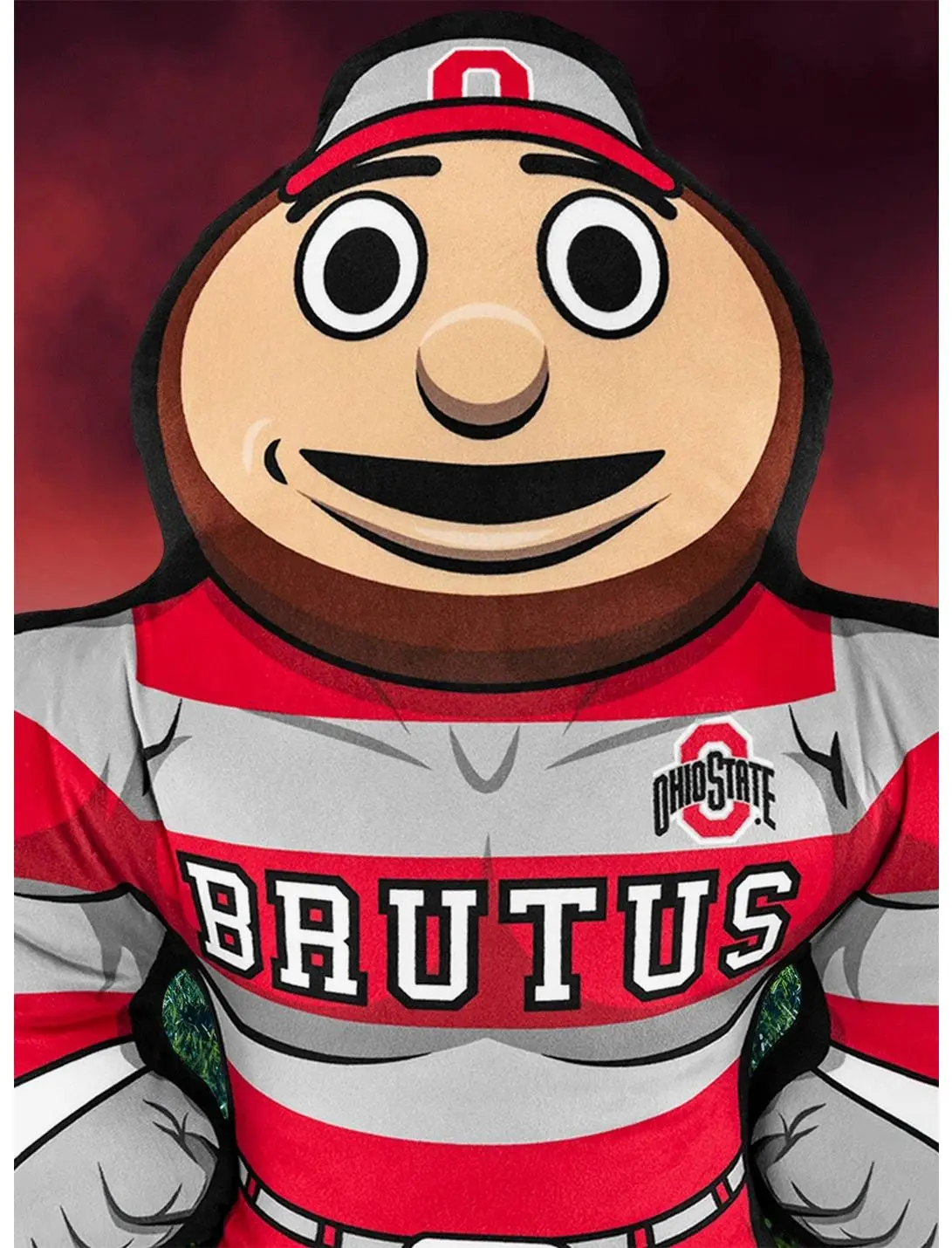 Ohio State Brutus The Buckeye 24" Mascot Bleacher Buddy Bleacher Creatures