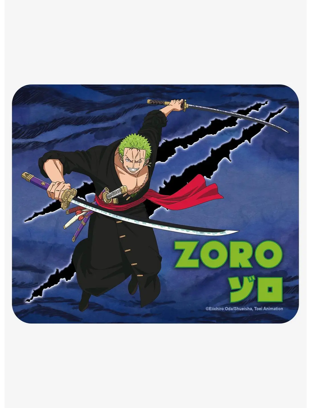 One Piece Bottle Mousepad and Keychain Bundle