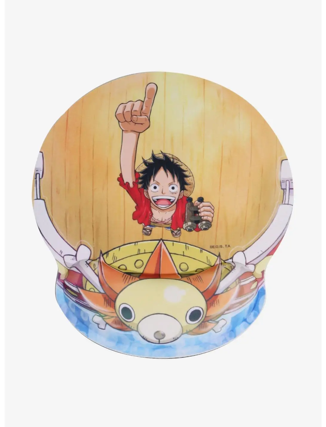 One Piece Luffy Mouse Pad With Wrist Rest
