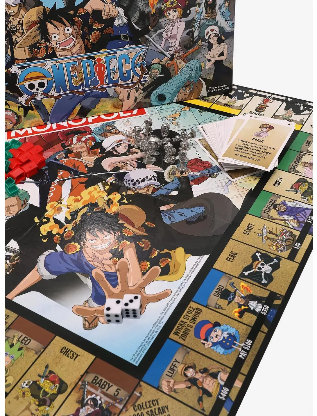 One Piece Monopoly Board Game