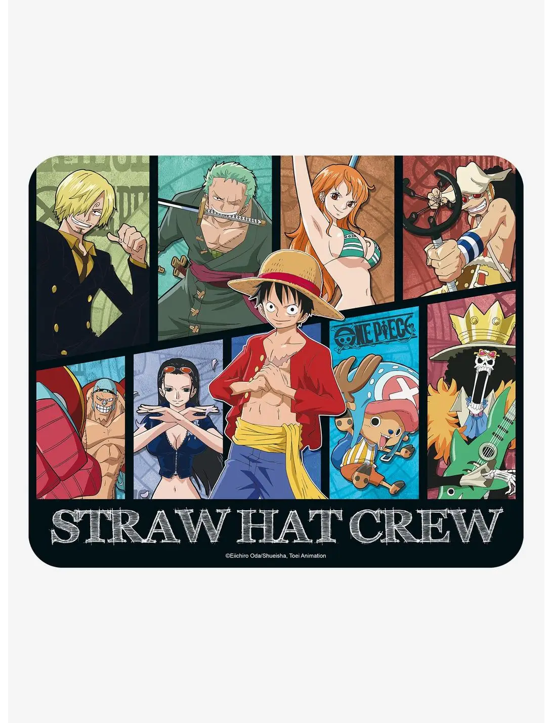 One Piece New World Straw Hat Crew Mousepad