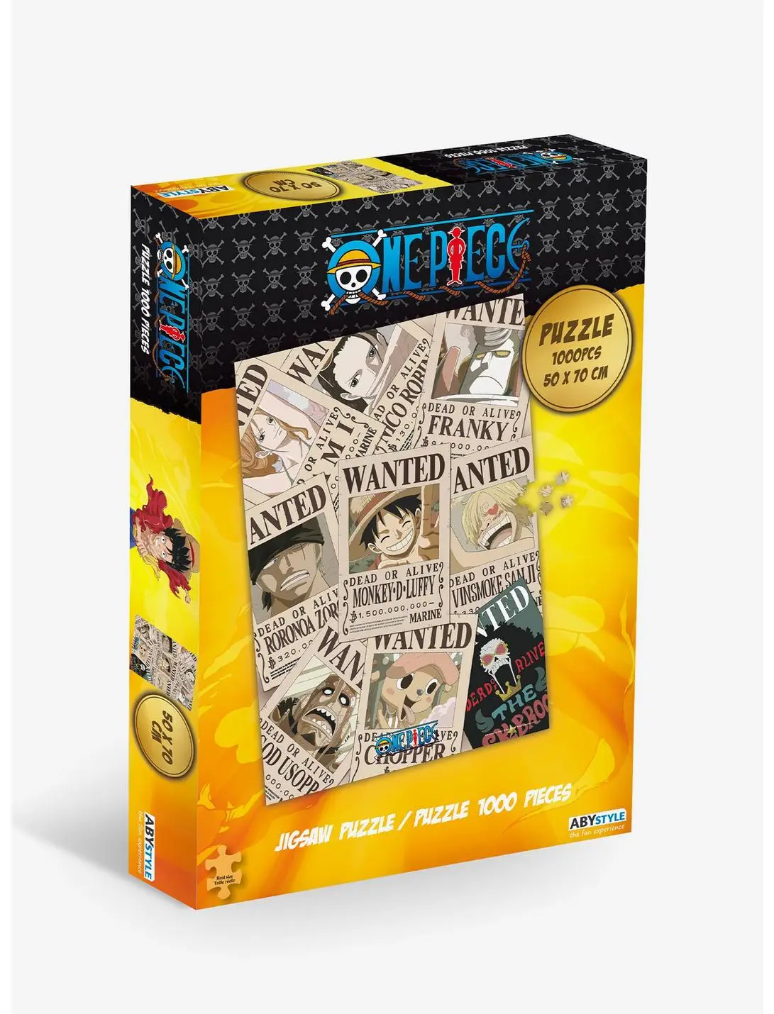 One Piece Wanted Posters 1000 Piece Puzzle