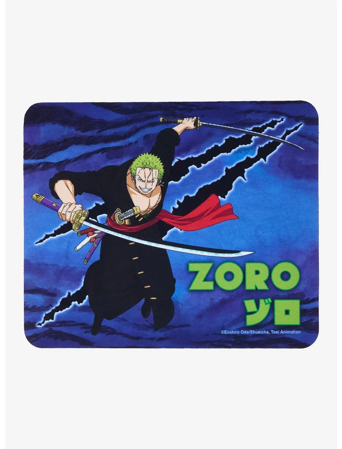 One Piece Zoro Action Mousepad