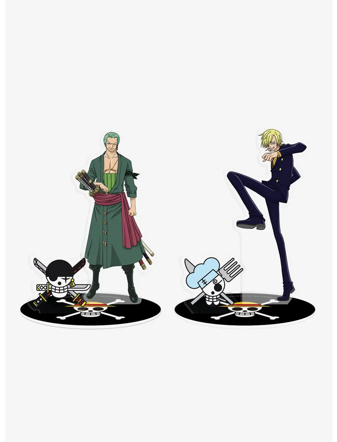 One Piece Zoro and Sanji Acryl Figure Set