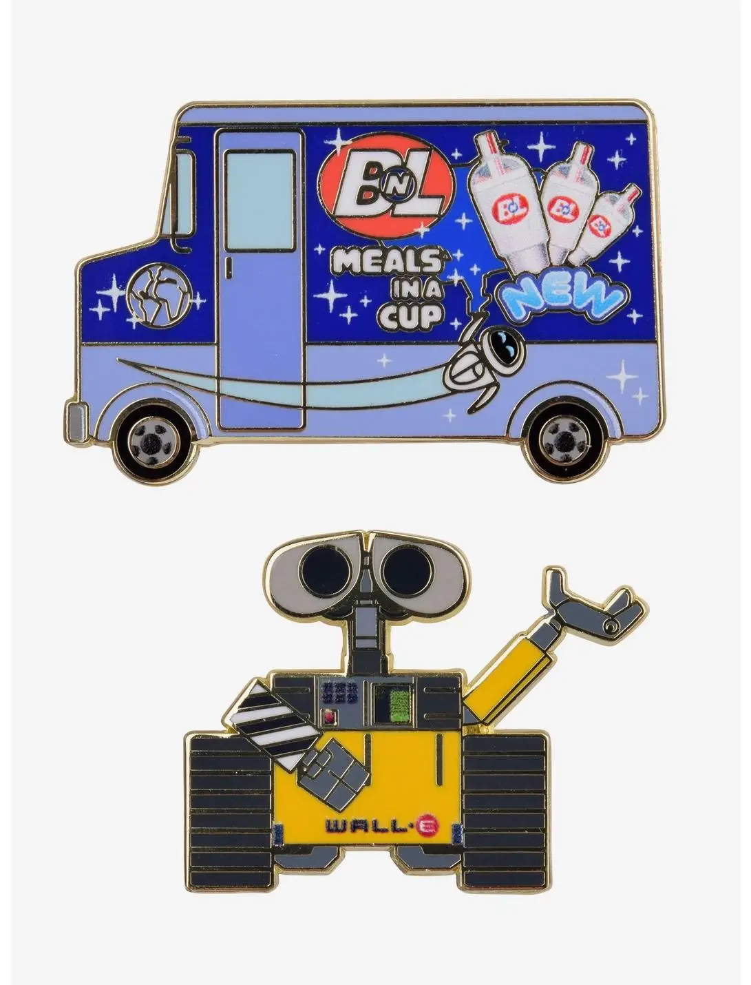 Our Universe Disney Pixar WALL-E Buy n Large Food Truck & WALL-E Enamel Pin Set - BoxLunch Exclusive