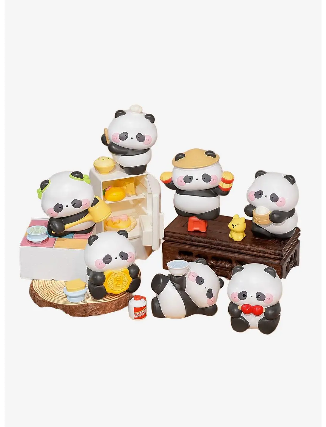 Panda Restaurant Blind Box Figure