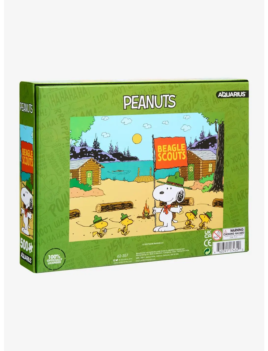 Peanuts Beagle Scouts 500-Piece Puzzle