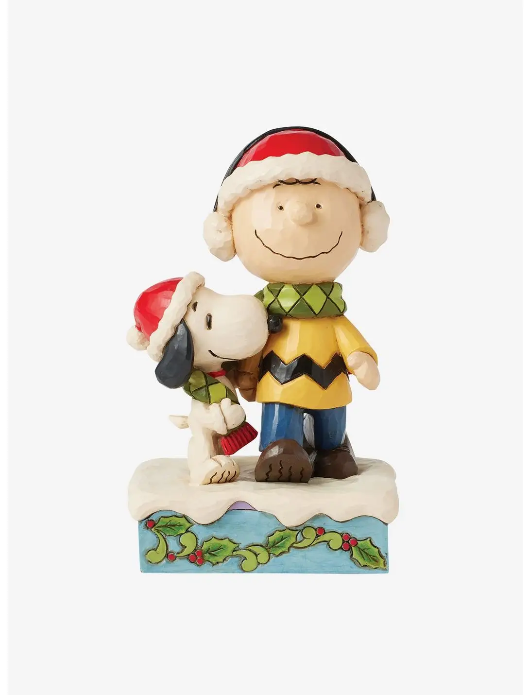 Peanuts Charlie Brown and Snoopy Christmas Figurine