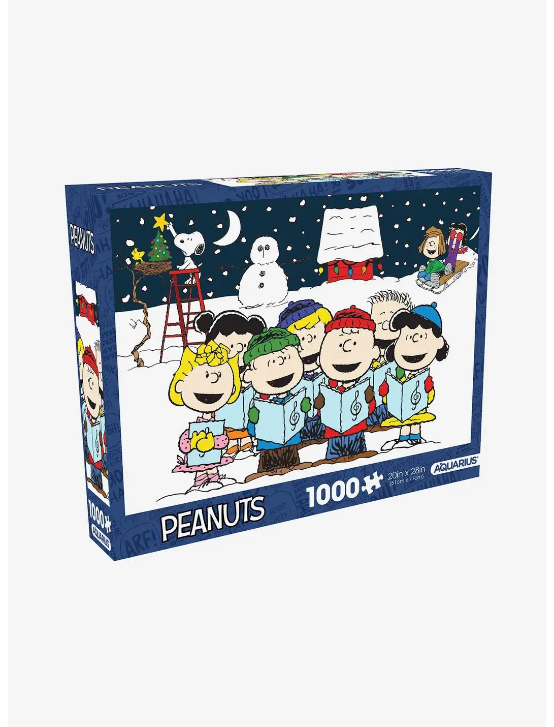 Peanuts Christmas Caroling 1000-Piece Puzzle