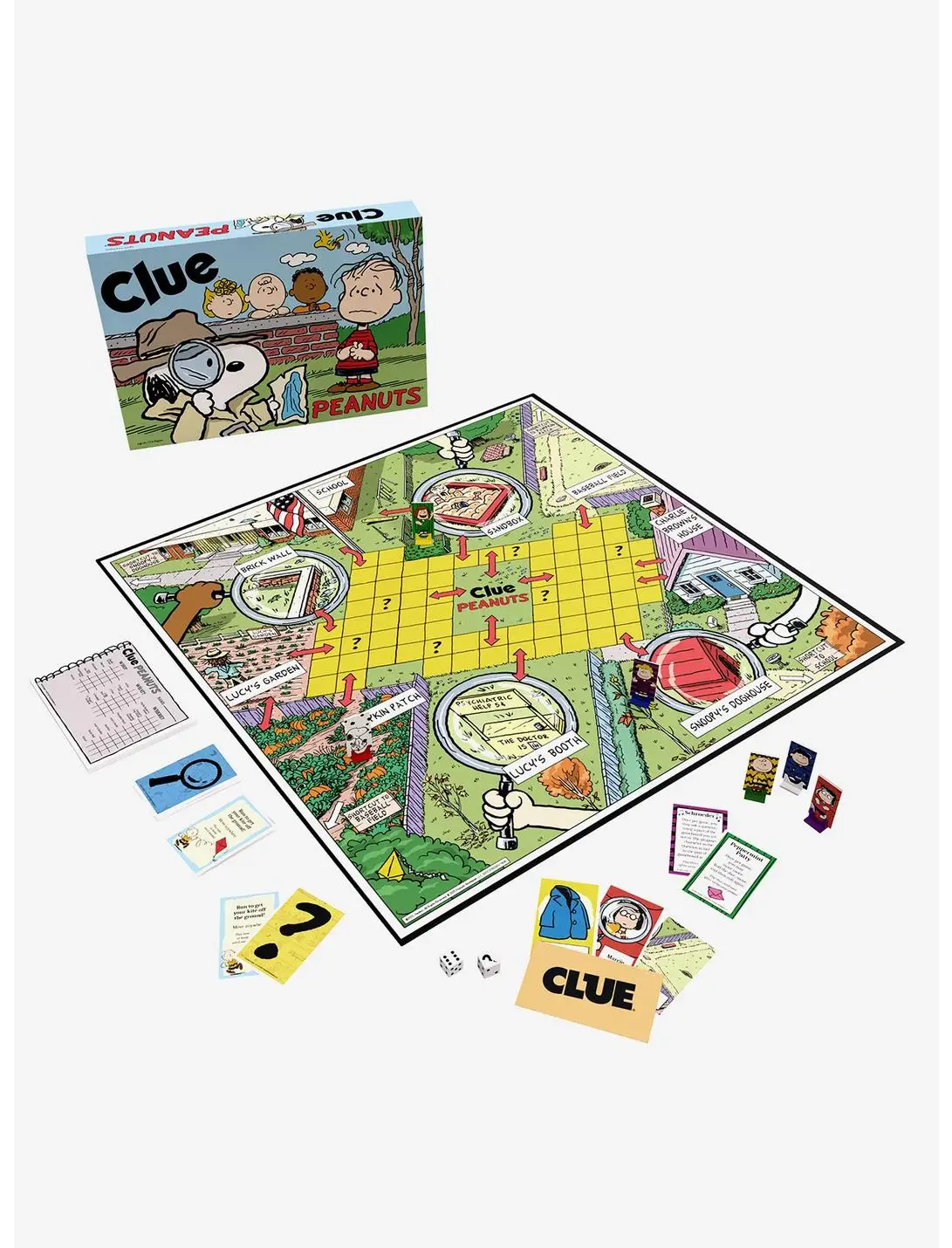 Peanuts Clue Game