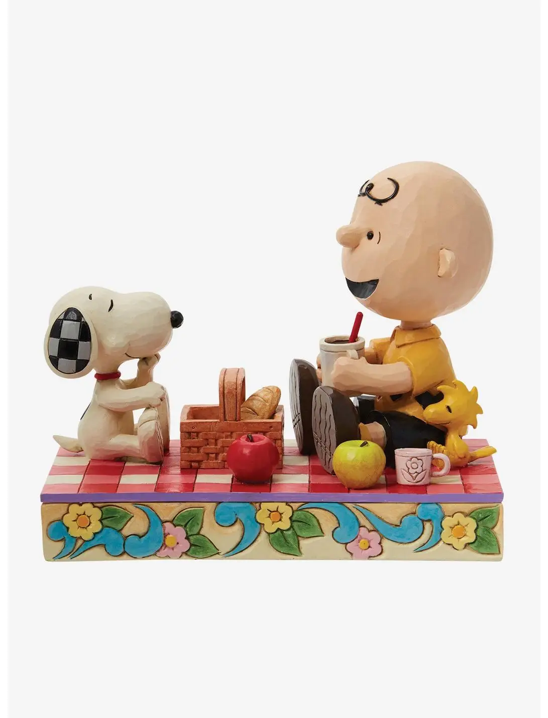 Peanuts Snoopy Charlie Brown & Woodstock on Blanket Jim Shore Figure
