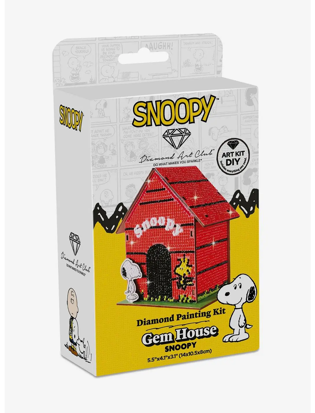 Peanuts Snoopy Doghouse Diamond Art Kit