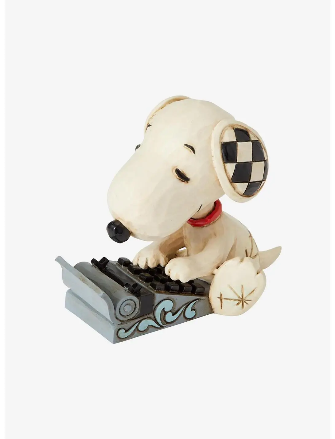 Peanuts Snoopy Typing Jim Shore Mini Figure