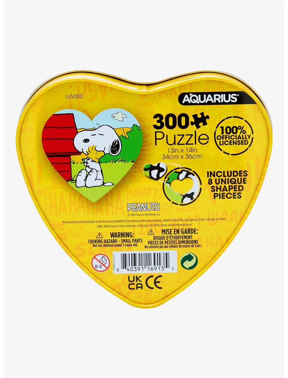 Peanuts Snoopy & Woodstock 300 Piece Puzzle