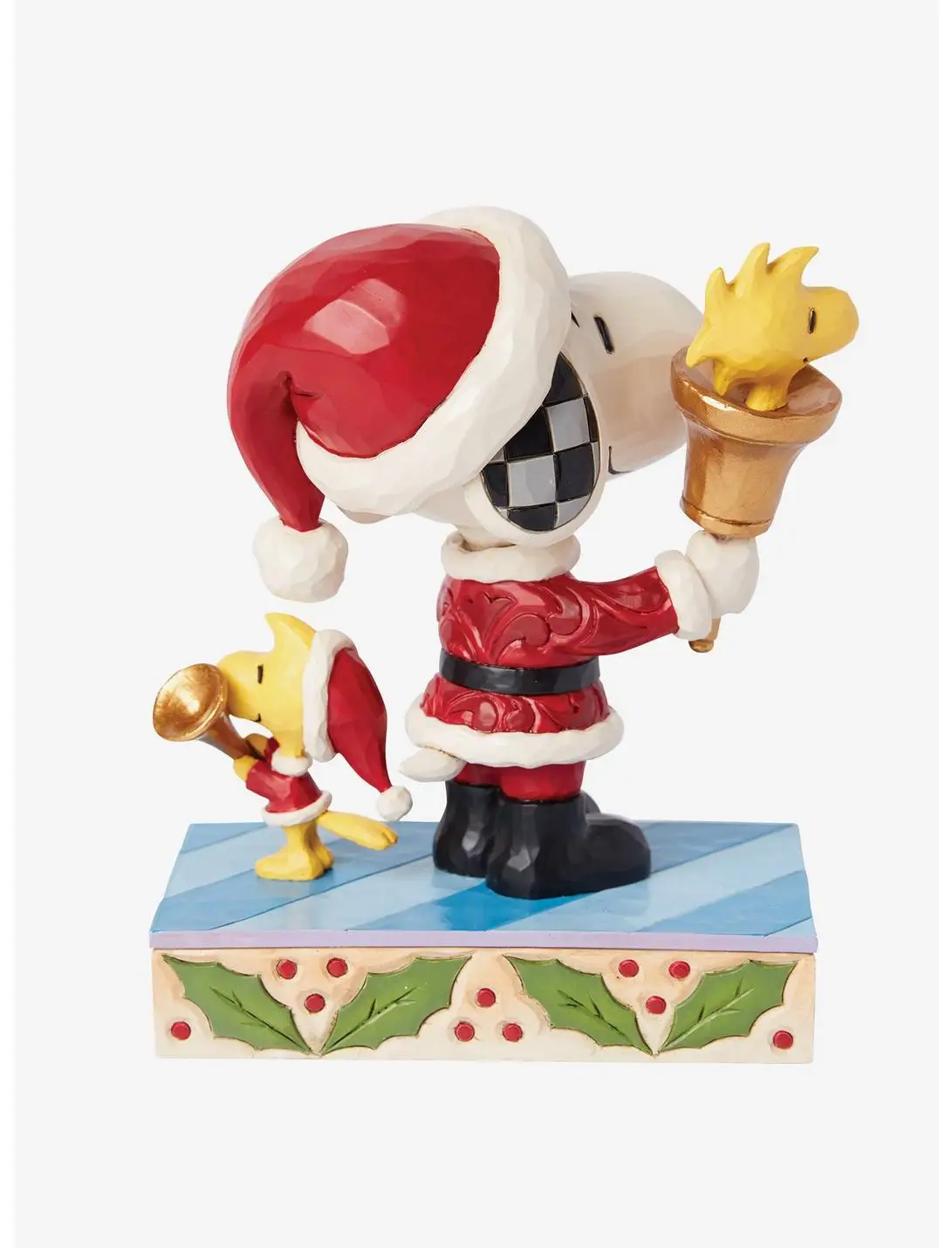 Peanuts Snoopy & Woodstock Santa Jim Shore Figure