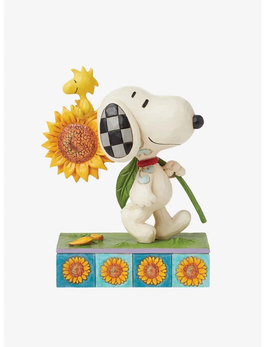 Peanuts Snoopy & Woodstock Sunflower Jim Shore Figure