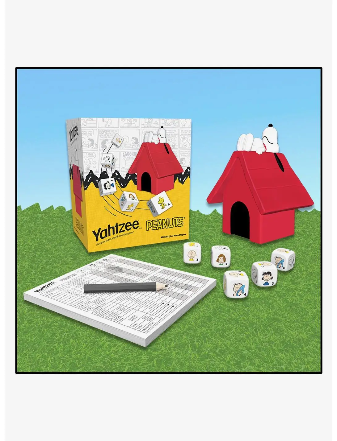 Peanuts Yahtzee Game