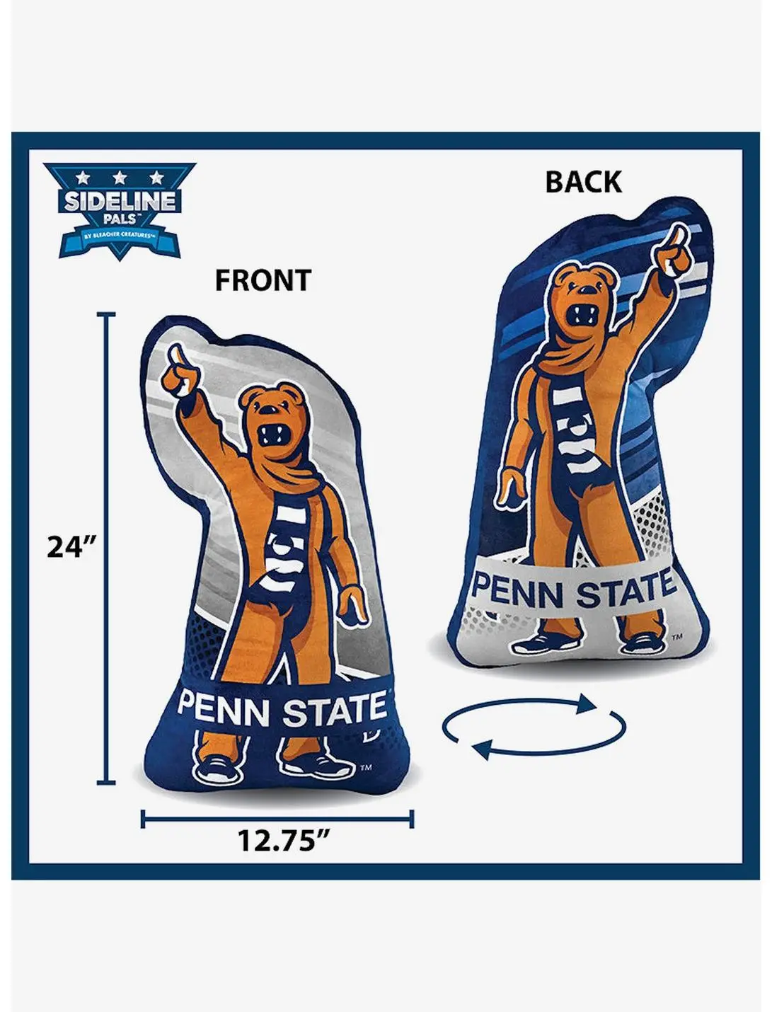 Penn State Mascot 24" Poster Plush Bleacher Creatures