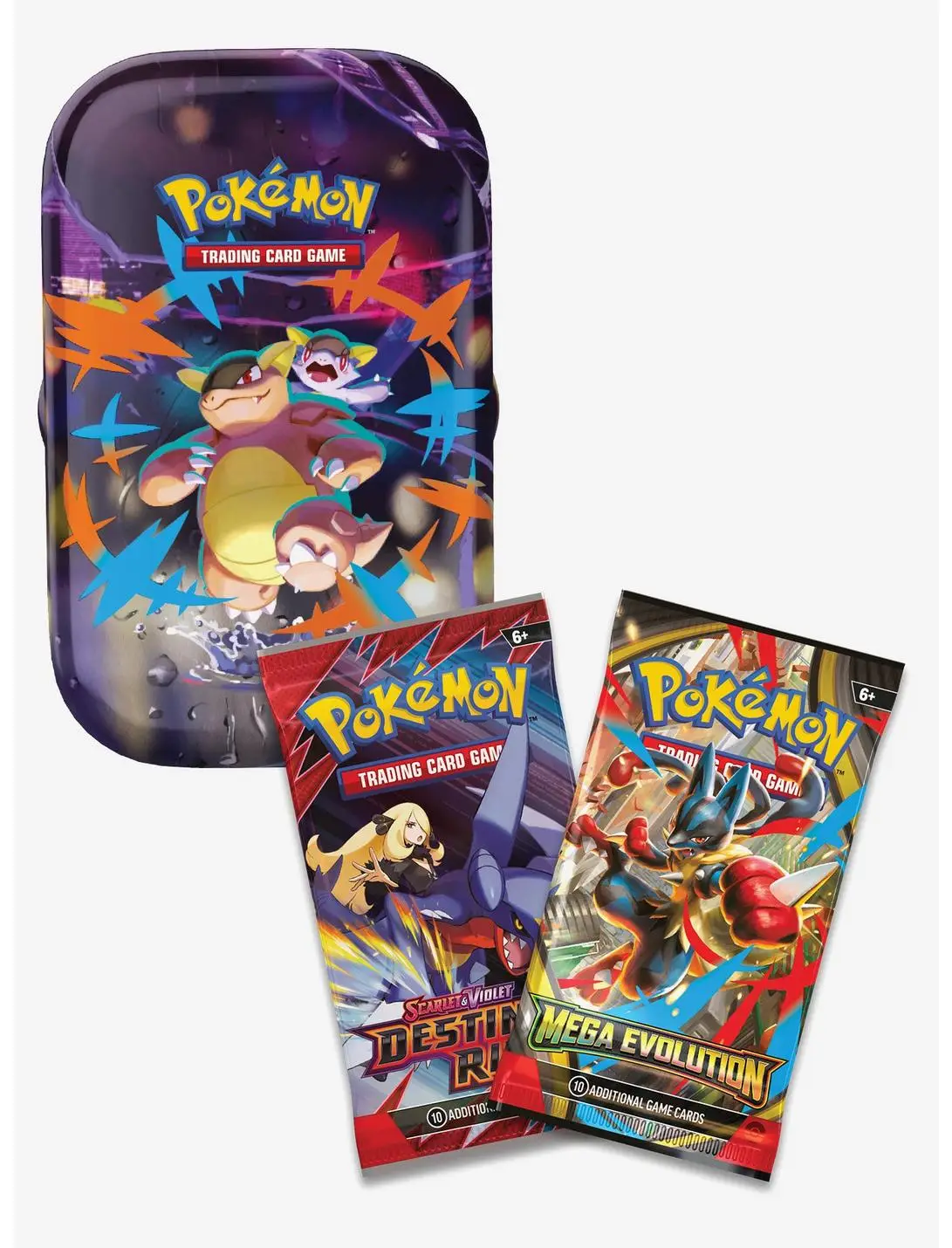 Pokémon Trading Card Game Mega Heroes Mini Tin