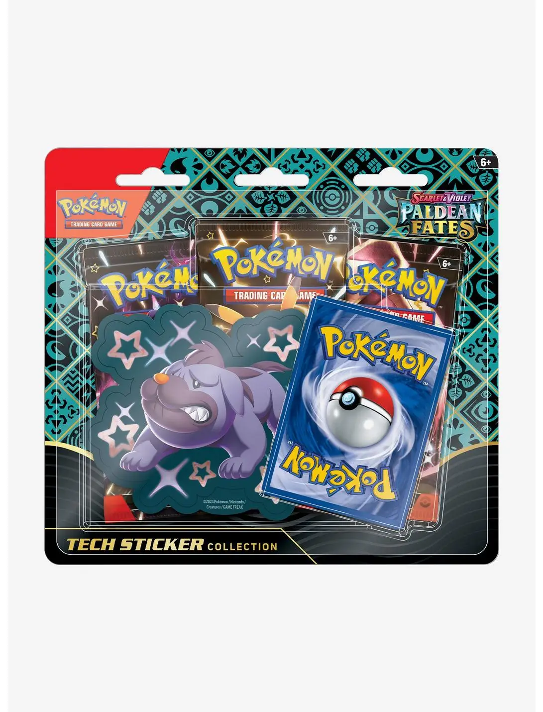 Pokémon Trading Card Game: Scarlet & Violet Paldean Fates Tech Sticker Collection