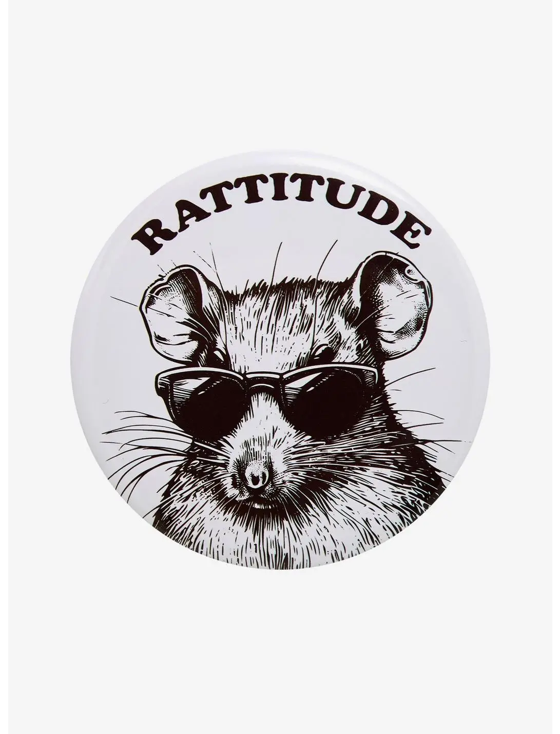 Rattitude Button Pin — BoxLunch Exclusive