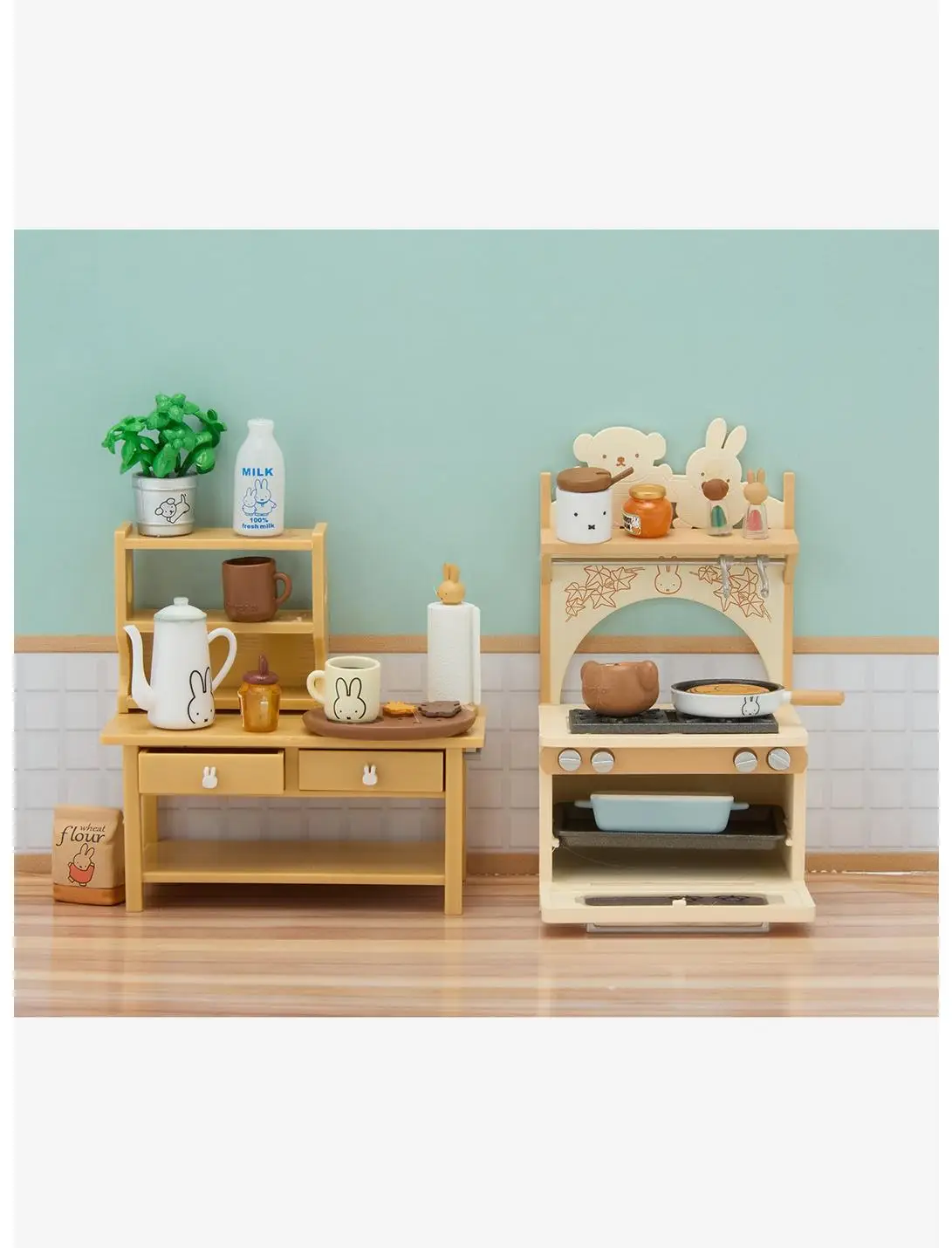 Re-Ment Miffy Natural Kitchen Blind Box Figure Set