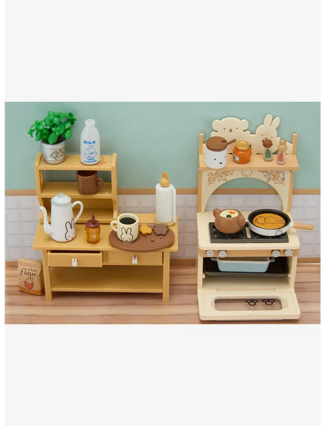 Re-Ment Miffy Natural Kitchen Blind Box Figure Set