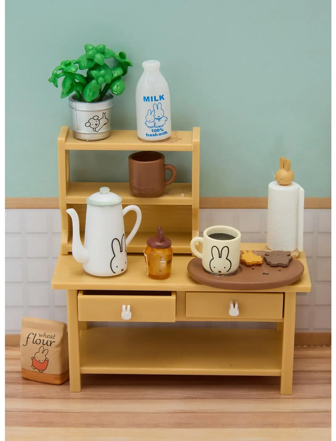 Re-Ment Miffy Natural Kitchen Blind Box Figure Set