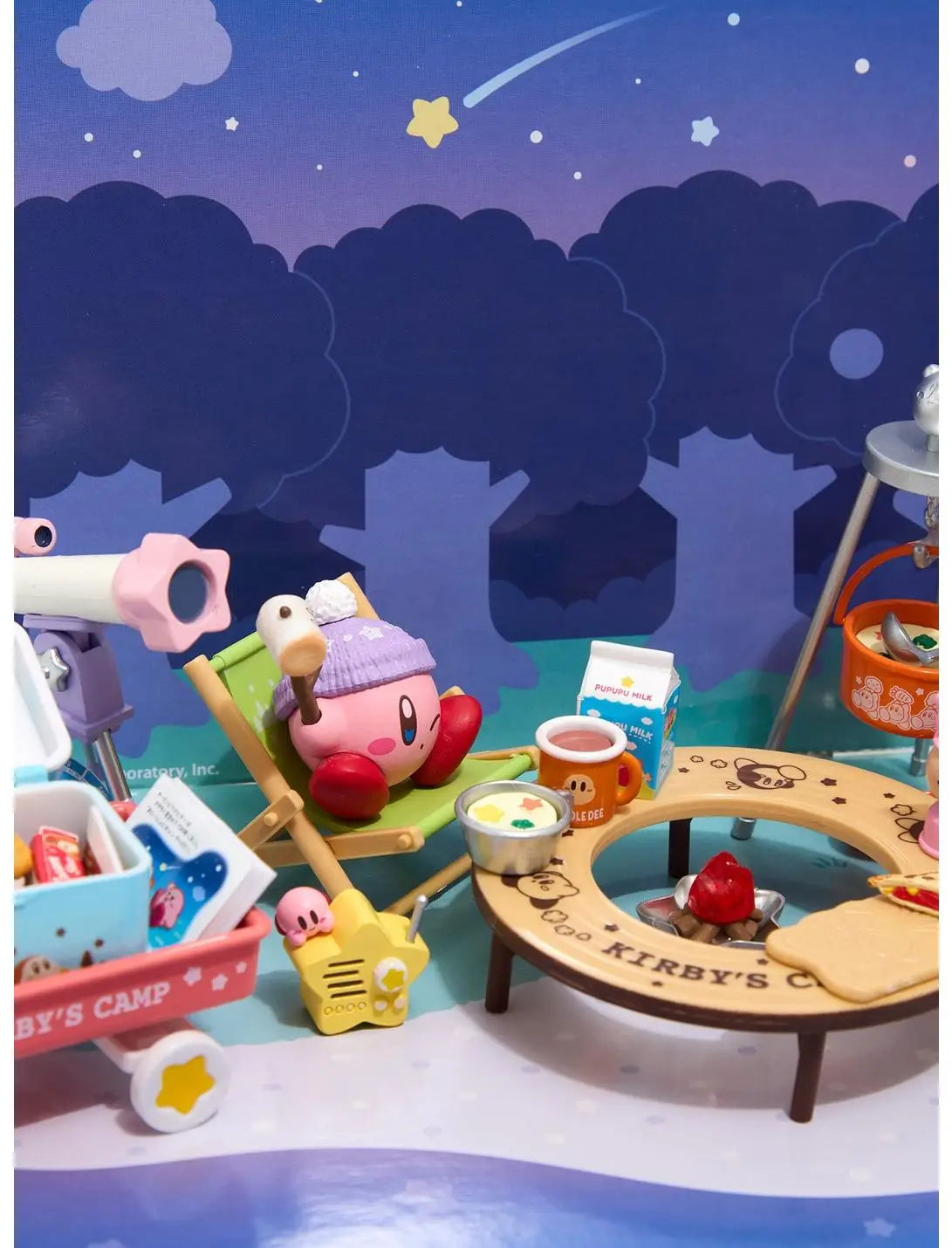 Re-Ment Nintendo Kirby Starry Sky Camp Blind Box Figure Set