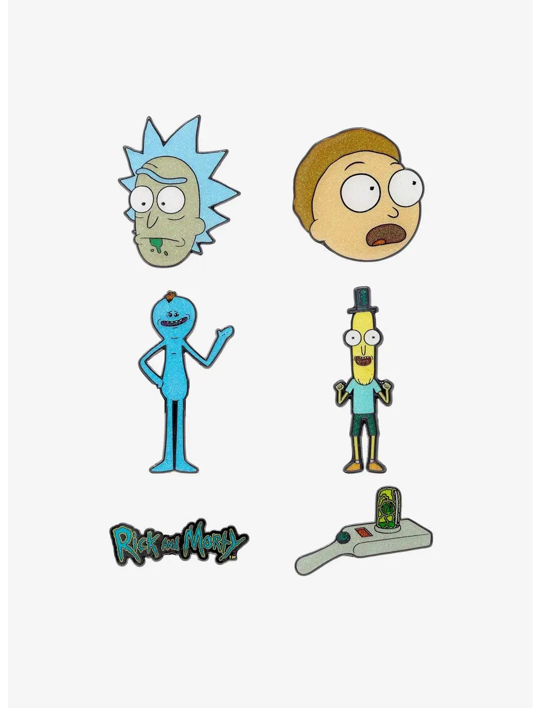 Rick and Morty Mystery Enamel Pin Blind Box Series