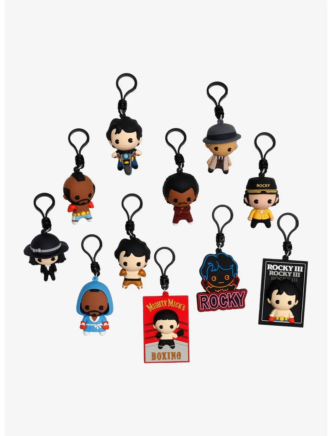 Rocky 3 Characters Blind Bag Figural Bag Clip