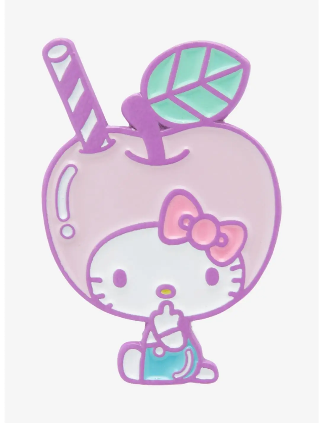 Sanrio Hello Kitty Apple Hat Enamel Pin - BoxLunch Exclusive