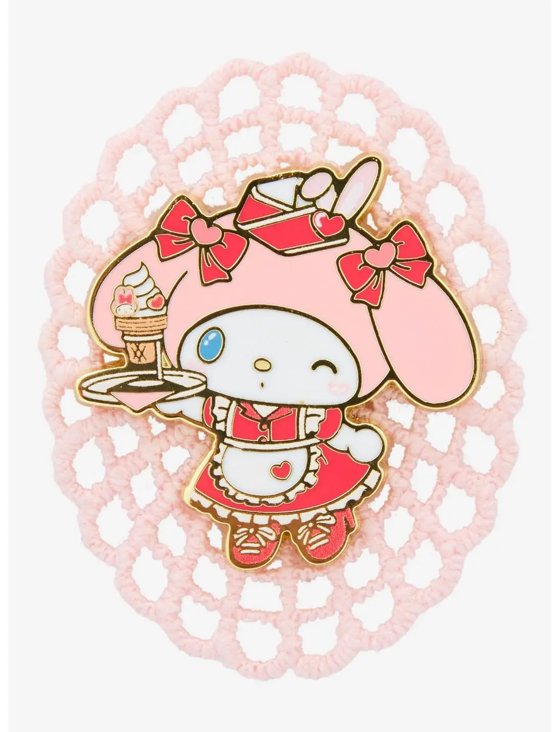 Sanrio My Melody Diner Lace Enamel Pin — BoxLunch Exclusive
