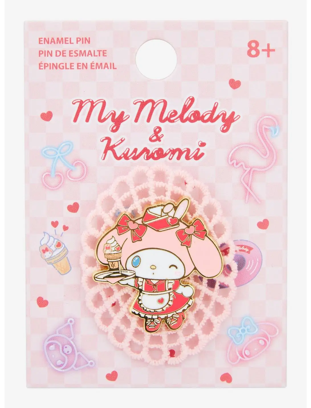 Sanrio My Melody Diner Lace Enamel Pin — BoxLunch Exclusive