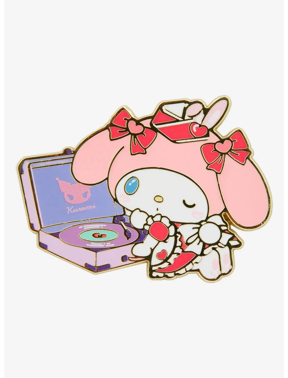 Sanrio My Melody Record Player Enamel Pin — BoxLunch Exclusive