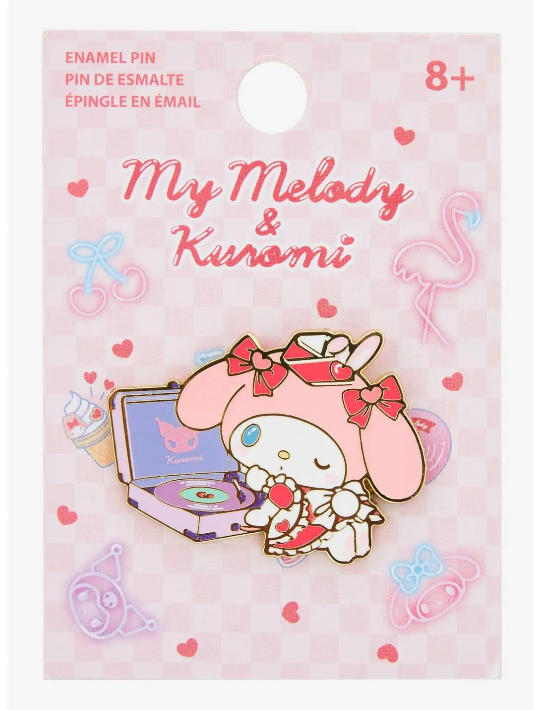 Sanrio My Melody Record Player Enamel Pin — BoxLunch Exclusive