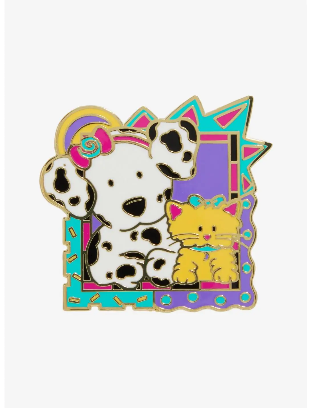 Sanrio Spottie Dottie & Sassy Shapes Enamel Pin